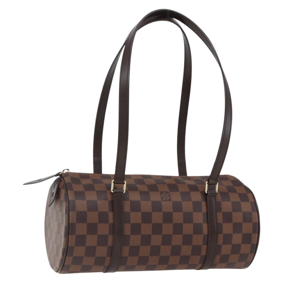LOUIS VUITTON Damier Ebene Papillon 30 Hand Bag New Model N51303 Auth 165364SAM