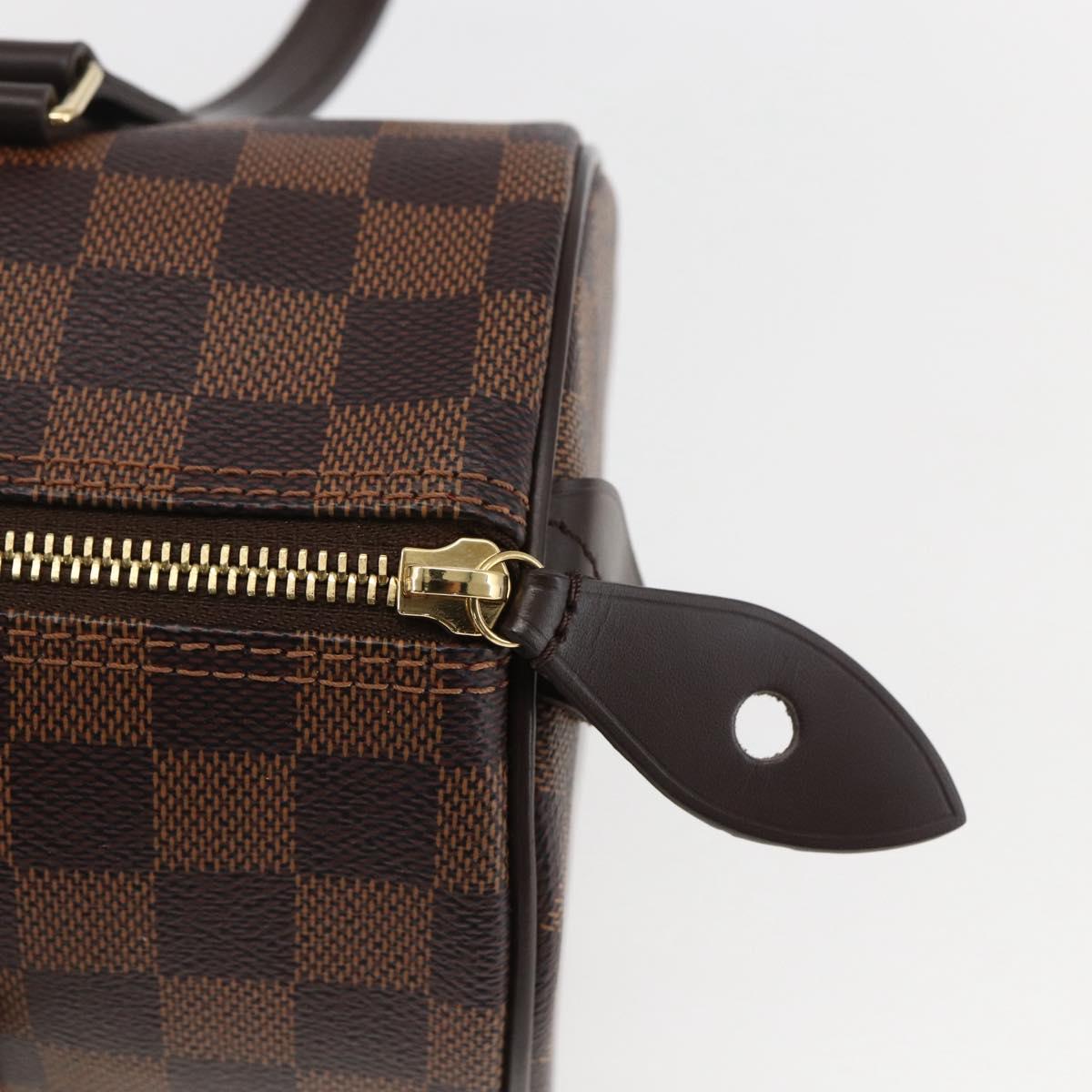 LOUIS VUITTON Damier Ebene Papillon 30 Hand Bag New Model N51303 Auth 165364SAM