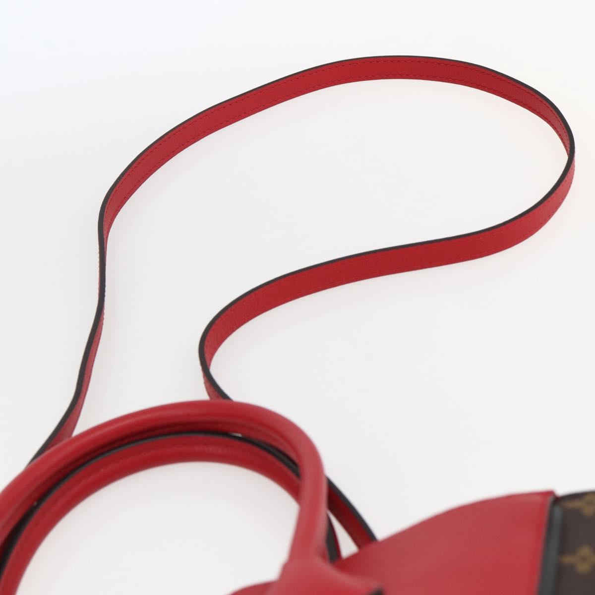 LOUIS VUITTON Monogram Cerise Kimono MM Tote Bag Red M40459 LV Auth 165368SAM