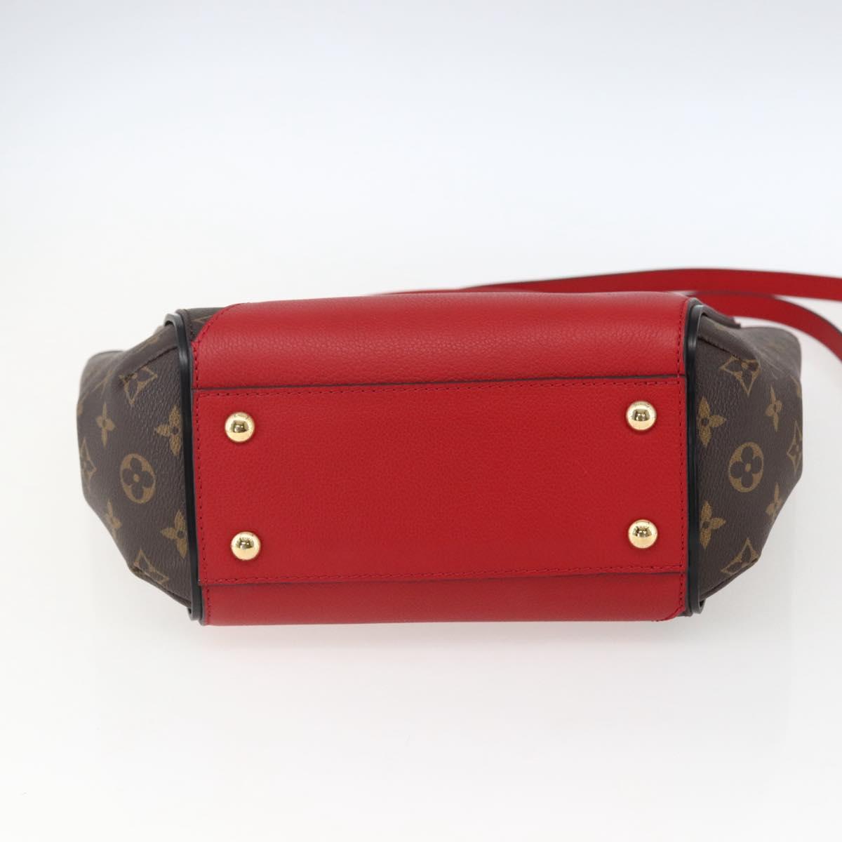 LOUIS VUITTON Monogram Cerise Kimono MM Tote Bag Red M40459 LV Auth 165368SAM