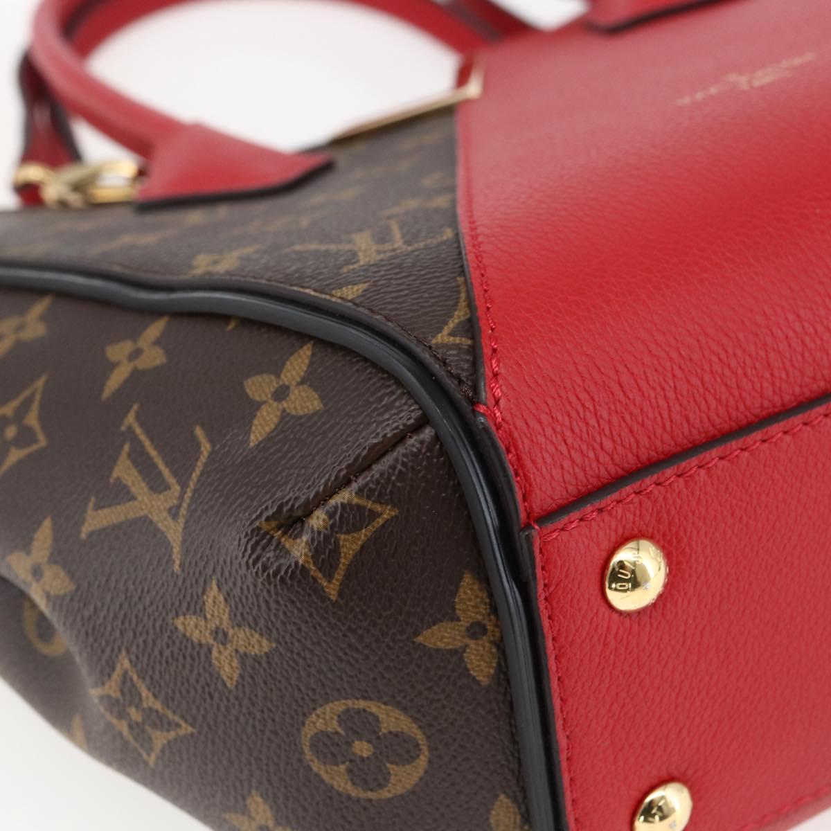 LOUIS VUITTON Monogram Cerise Kimono MM Tote Bag Red M40459 LV Auth 165368SAM