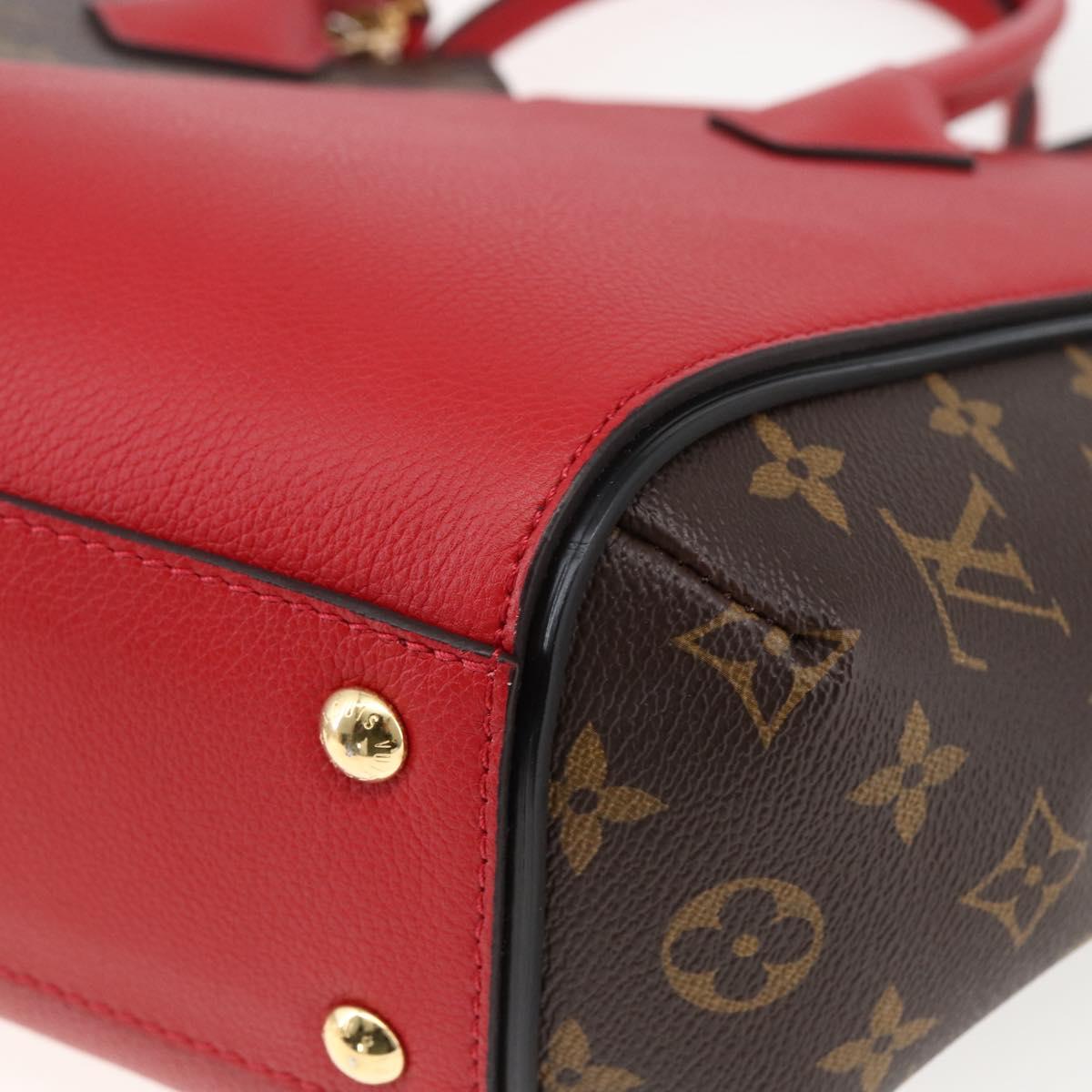 LOUIS VUITTON Monogram Cerise Kimono MM Tote Bag Red M40459 LV Auth 165368SAM