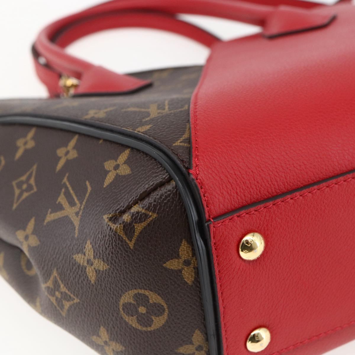 LOUIS VUITTON Monogram Cerise Kimono MM Tote Bag Red M40459 LV Auth 165368SAM