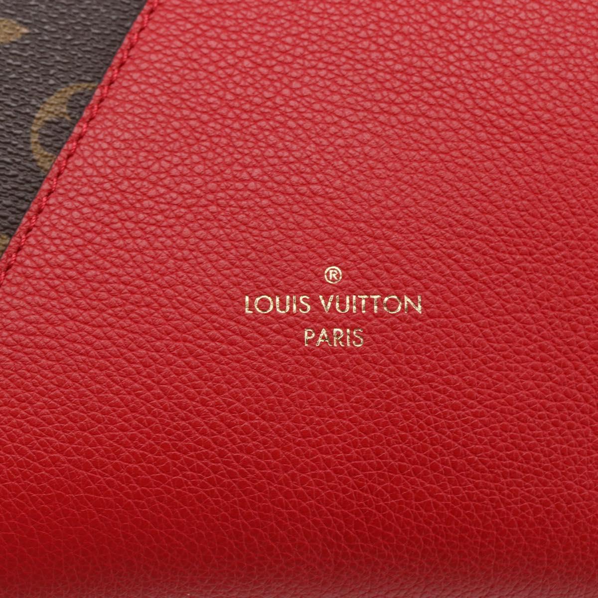 LOUIS VUITTON Monogram Cerise Kimono MM Tote Bag Red M40459 LV Auth 165368SAM