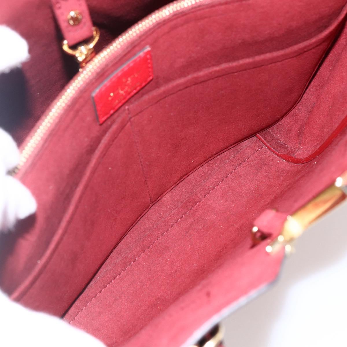 LOUIS VUITTON Monogram Cerise Kimono MM Tote Bag Red M40459 LV Auth 165368SAM