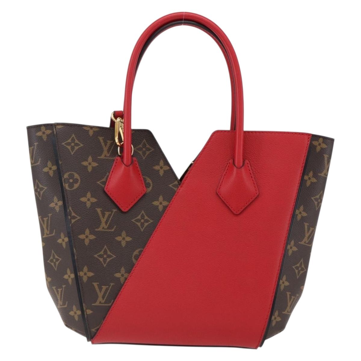 LOUIS VUITTON Monogram Cerise Kimono MM Tote Bag Red M40459 LV Auth 165368SAM
