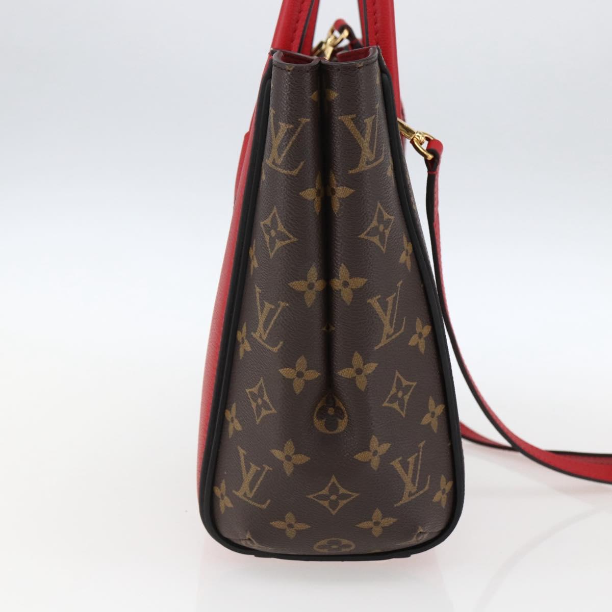 LOUIS VUITTON Monogram Cerise Kimono MM Tote Bag Red M40459 LV Auth 165368SAM