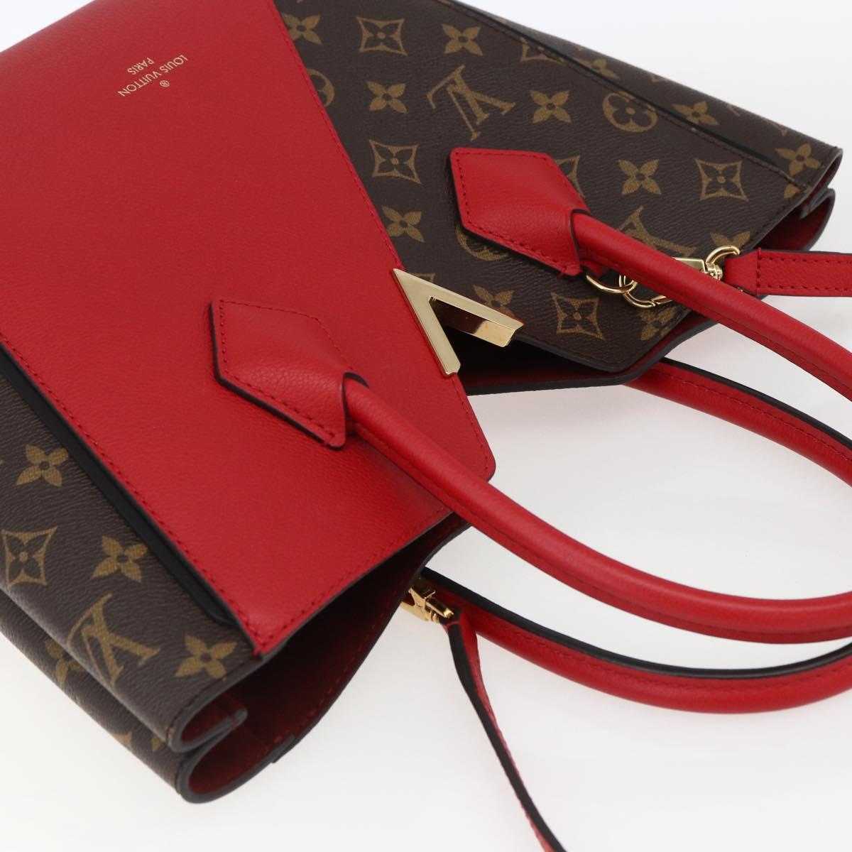 LOUIS VUITTON Monogram Cerise Kimono MM Tote Bag Red M40459 LV Auth 165368SAM
