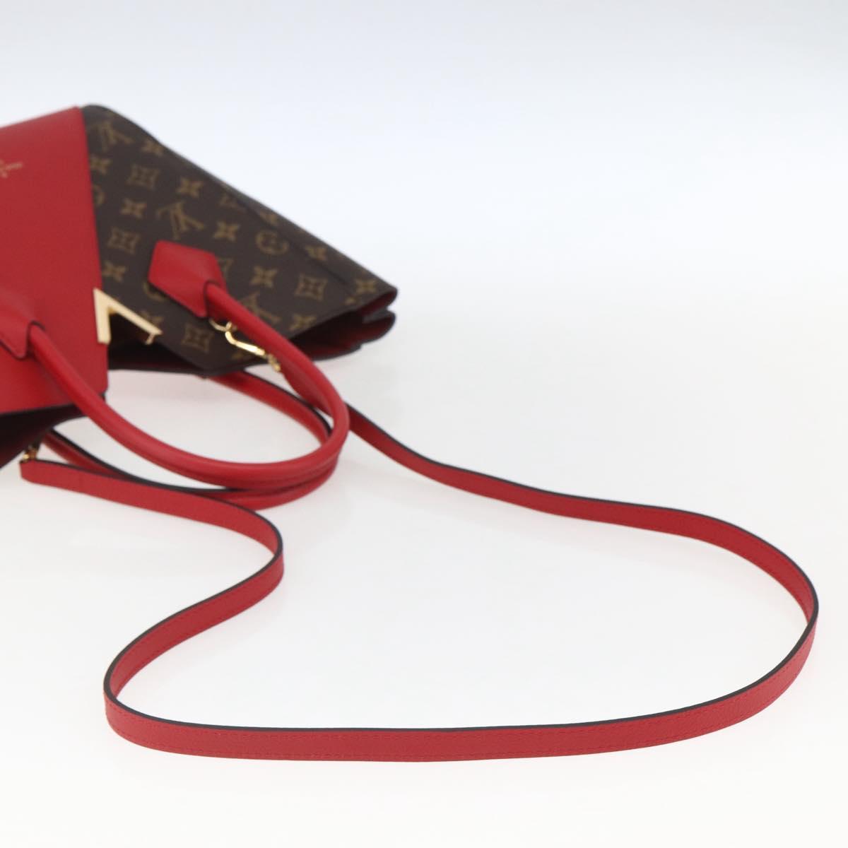 LOUIS VUITTON Monogram Cerise Kimono MM Tote Bag Red M40459 LV Auth 165368SAM