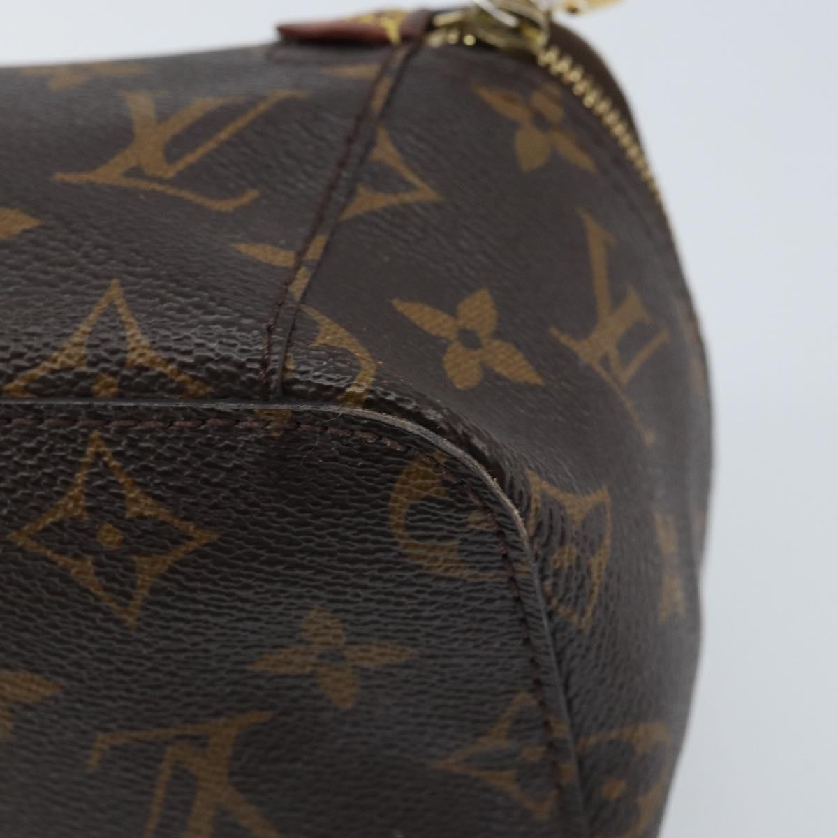 LOUIS VUITTON Monogram Cube De Langemont PM Pouch M43688 LV Auth 165373
