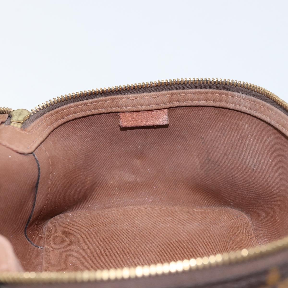 LOUIS VUITTON Monogram Cube De Langemont PM Pouch M43688 LV Auth 165373