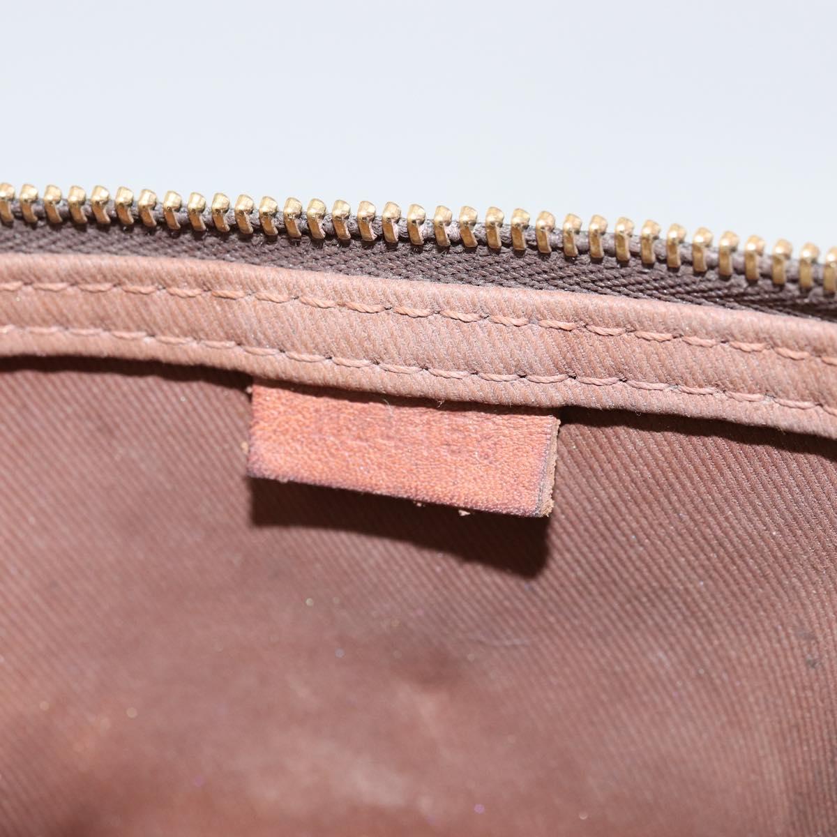 LOUIS VUITTON Monogram Cube De Langemont PM Pouch M43688 LV Auth 165373