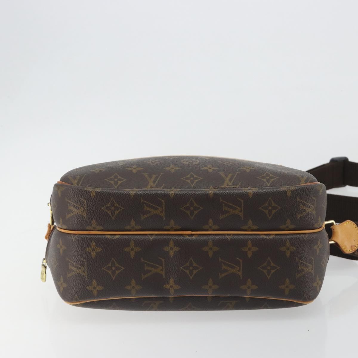 LOUIS VUITTON Monogram Reporter PM Shoulder Bag M45254 LV Auth 165394