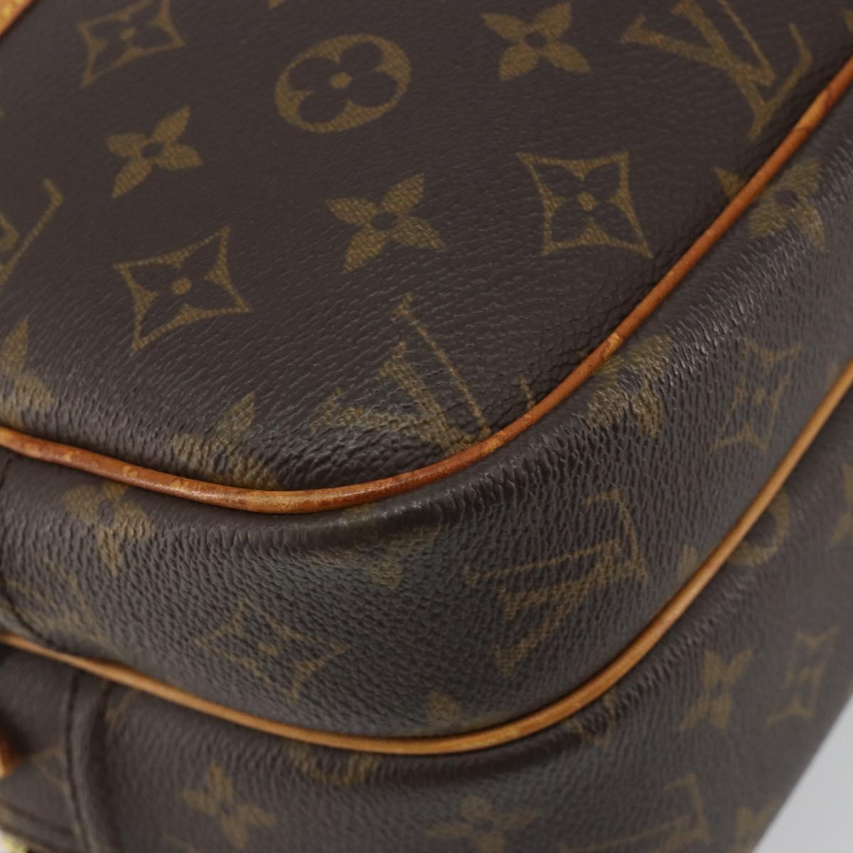 LOUIS VUITTON Monogram Reporter PM Shoulder Bag M45254 LV Auth 165394