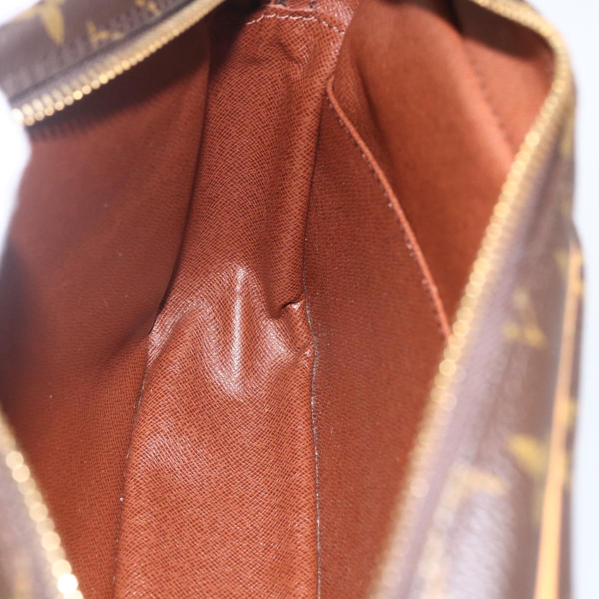 LOUIS VUITTON Monogram Compiegne 28 Clutch Bag M51845 LV Auth 165422