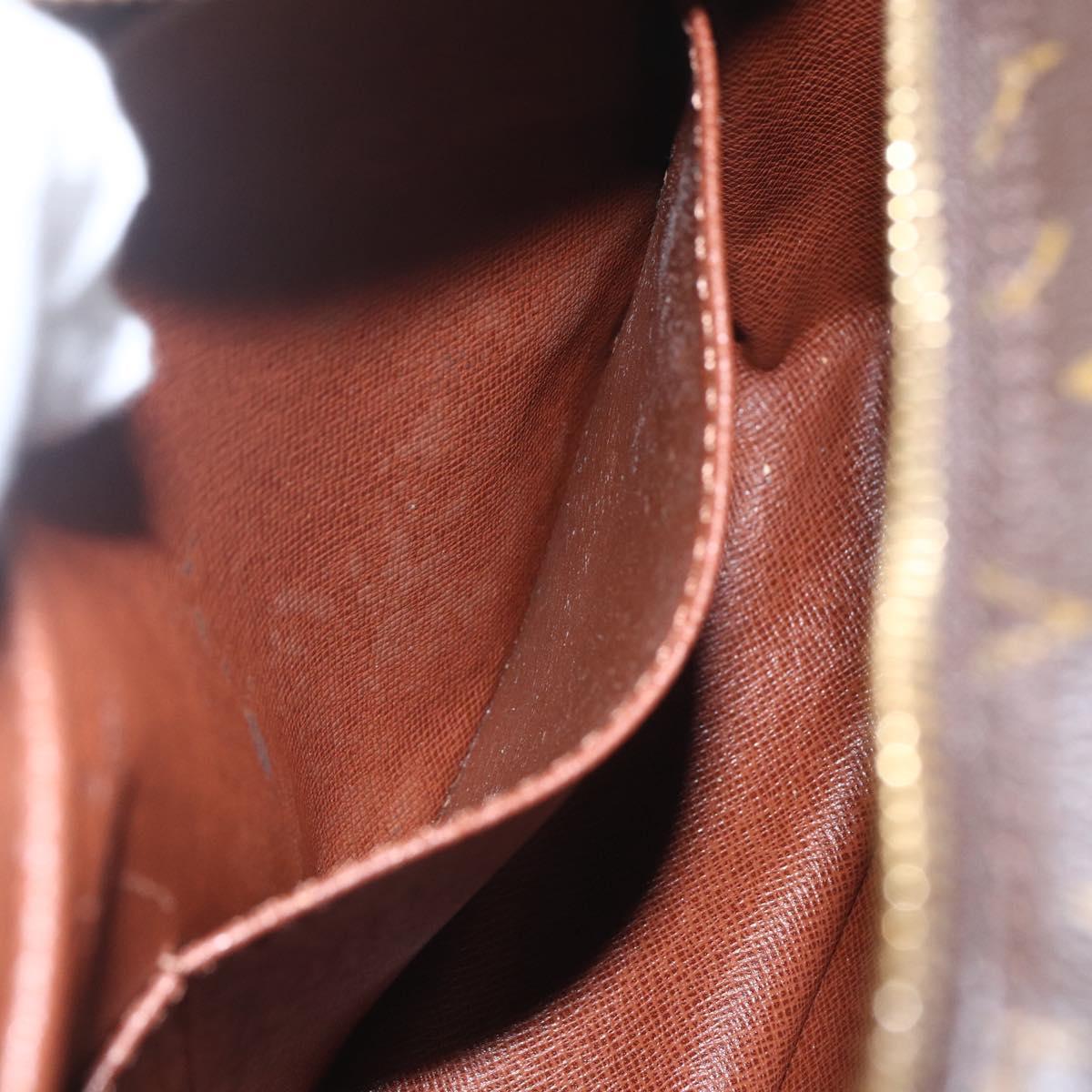 LOUIS VUITTON Monogram Compiegne 28 Clutch Bag M51845 LV Auth 165422