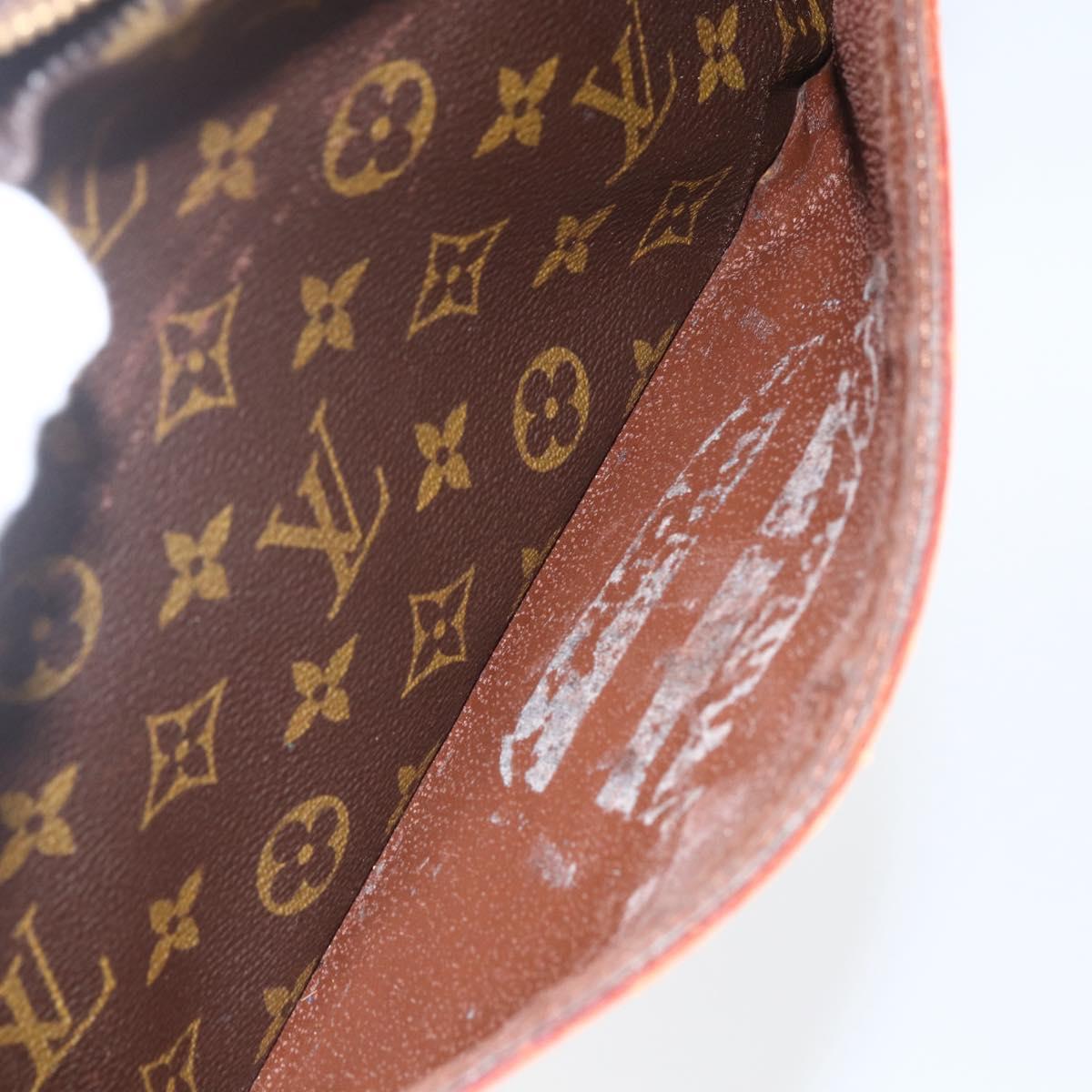 LOUIS VUITTON Monogram Compiegne 28 Clutch Bag M51845 LV Auth 165422