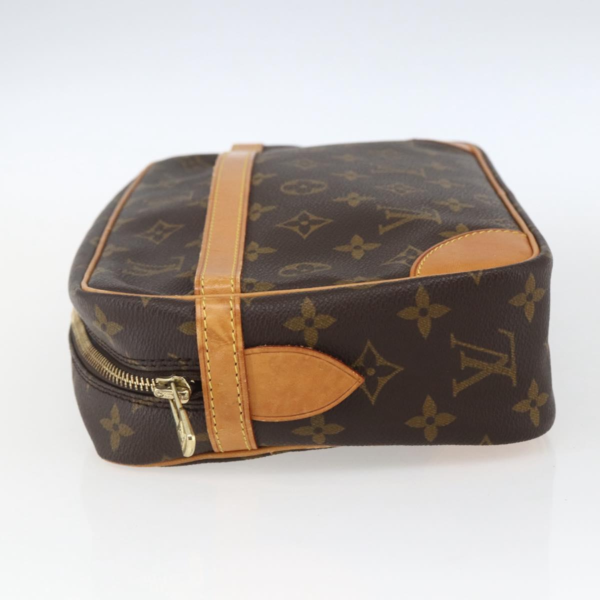 LOUIS VUITTON Monogram Compiegne 28 Clutch Bag M51845 LV Auth 165422