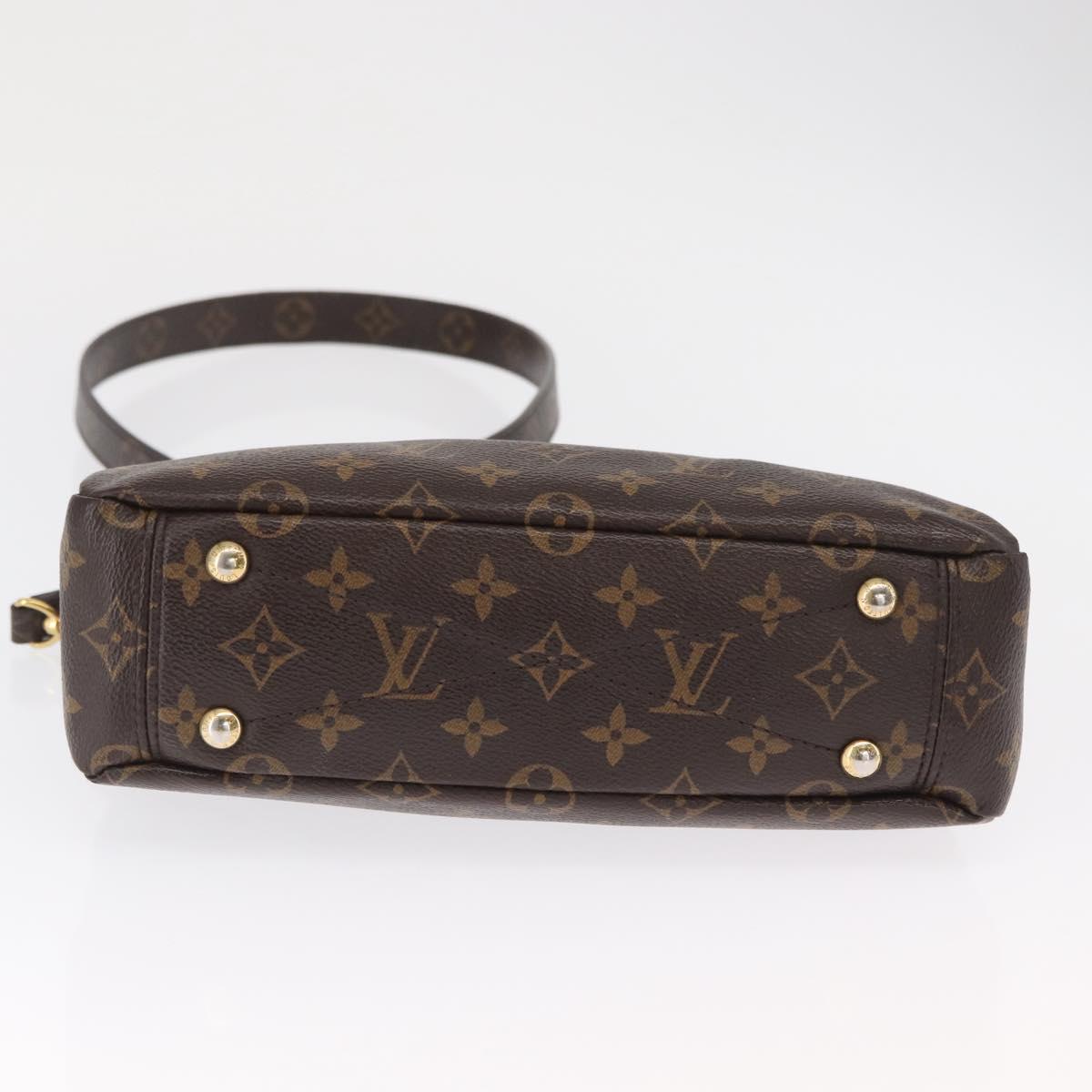 LOUIS VUITTON Monogram Palas BB Hand Bag 2way M40929 LV Auth 165423