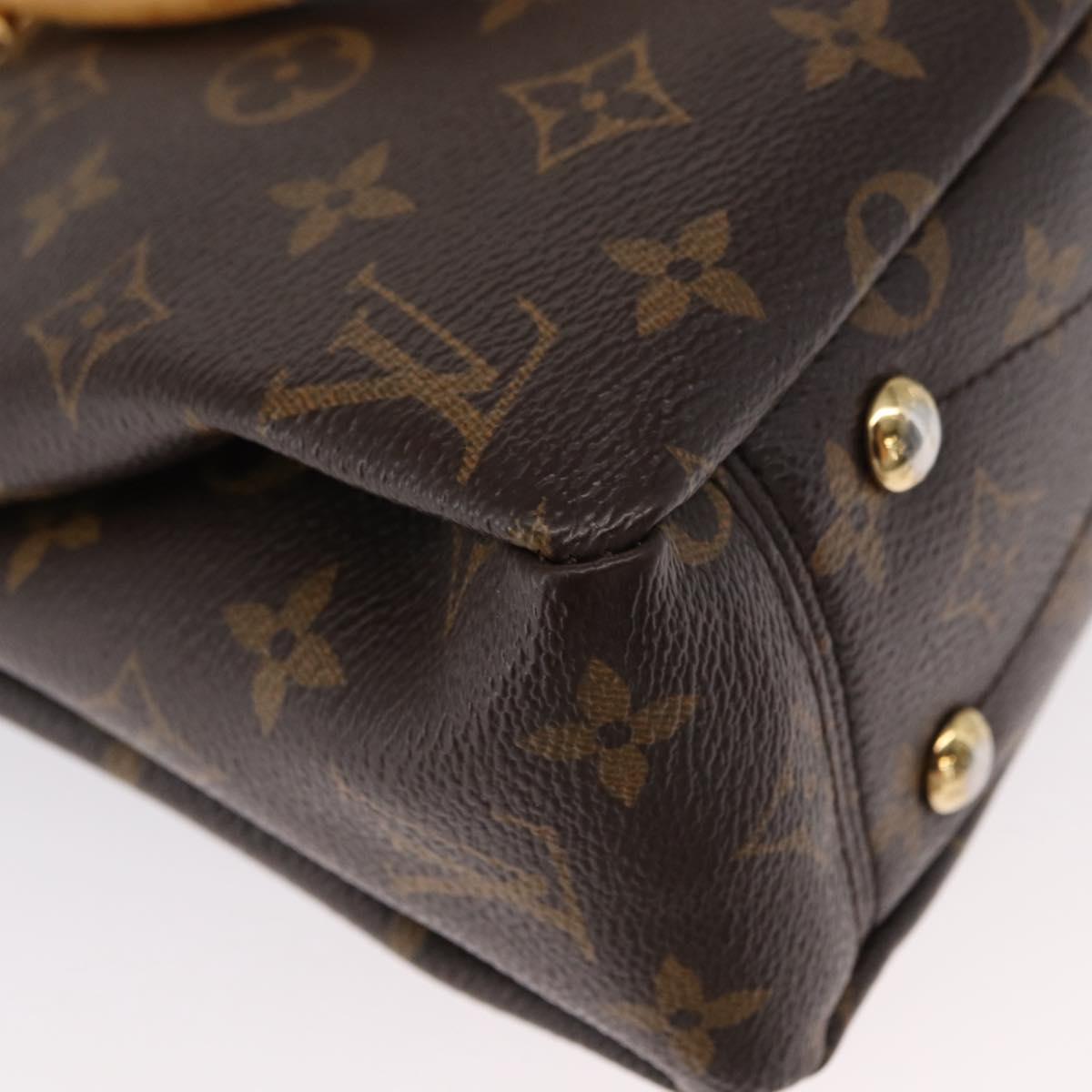 LOUIS VUITTON Monogram Palas BB Hand Bag 2way M40929 LV Auth 165423