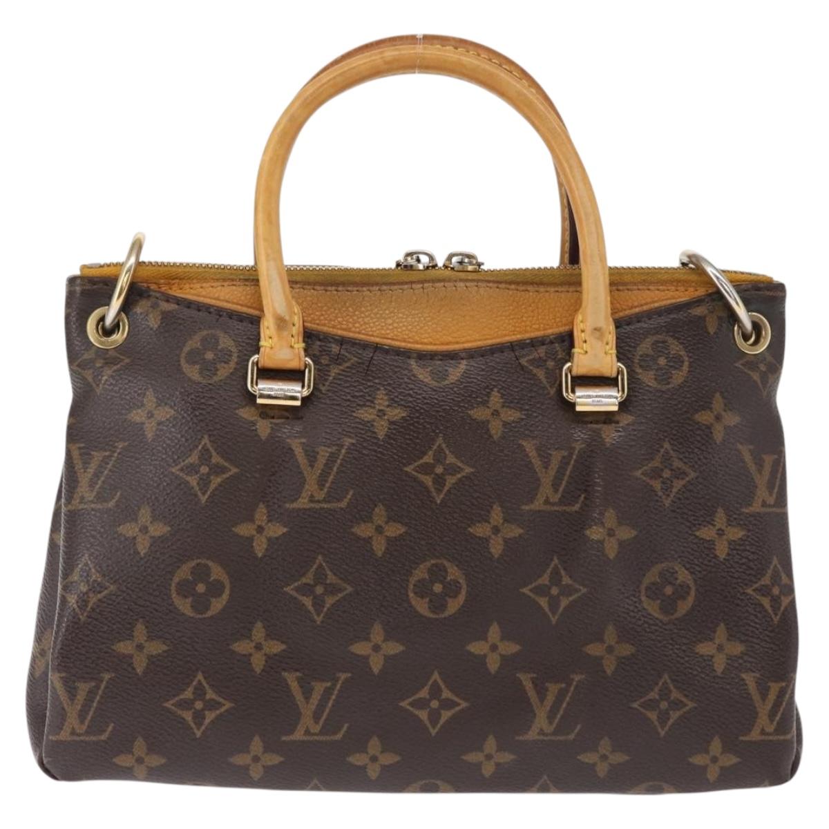 LOUIS VUITTON Monogram Palas BB Hand Bag 2way M40929 LV Auth 165423