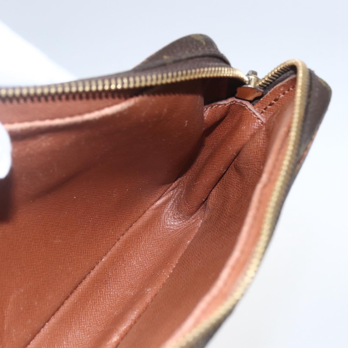 LOUIS VUITTON Monogram Marly Dragonne PM Clutch Bag M51827 LV Auth 165435