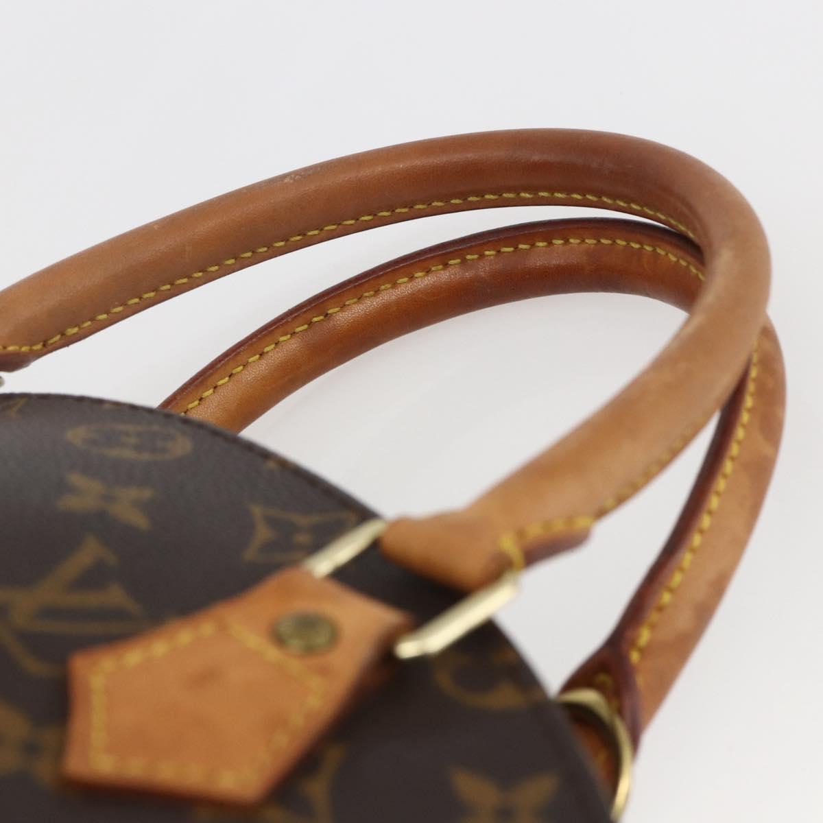 LOUIS VUITTON Monogram Ellipse MM Hand Bag M51126 LV Auth 165444