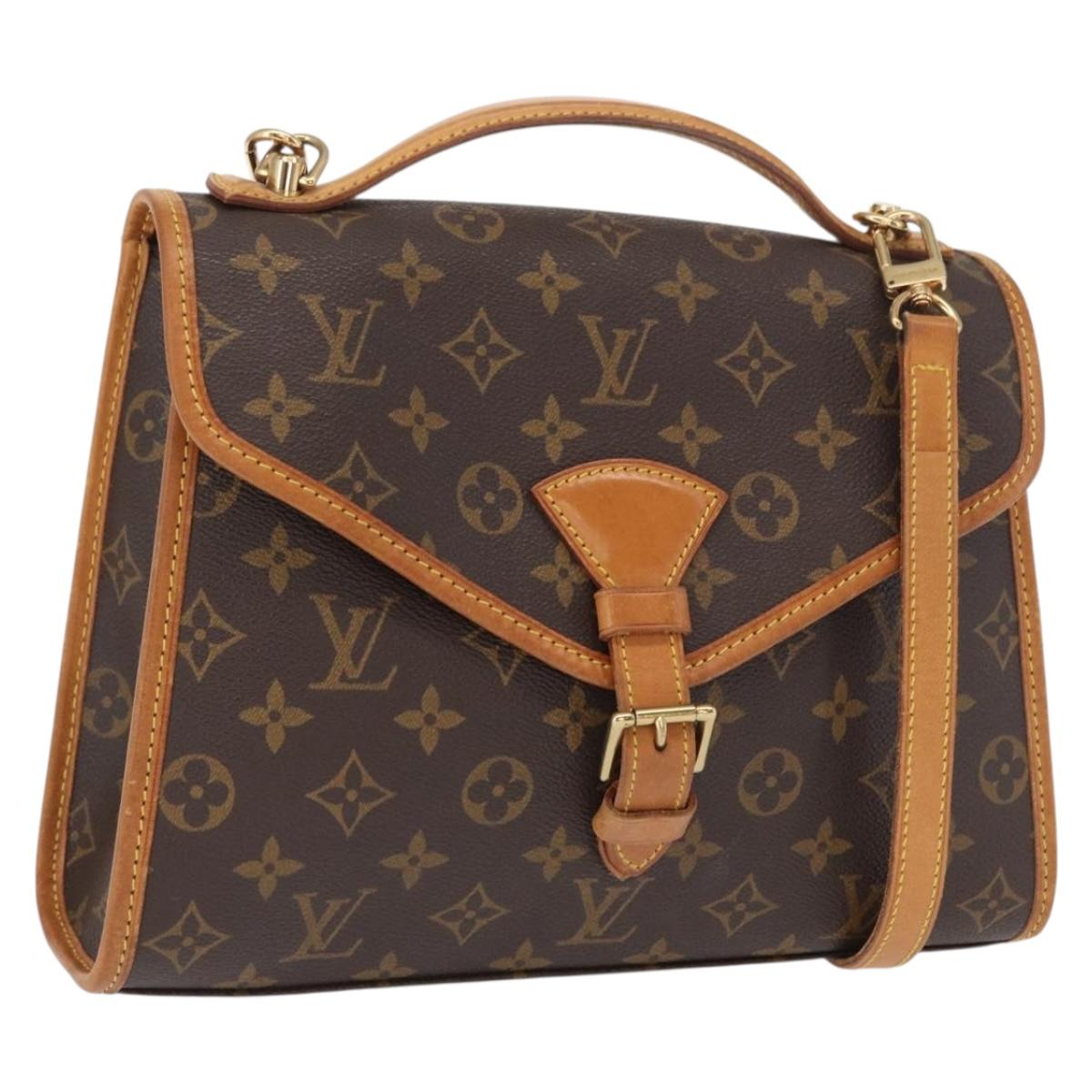 LOUIS VUITTON Monogram Bel Air Hand Bag 2way M51122 LV Auth 165445