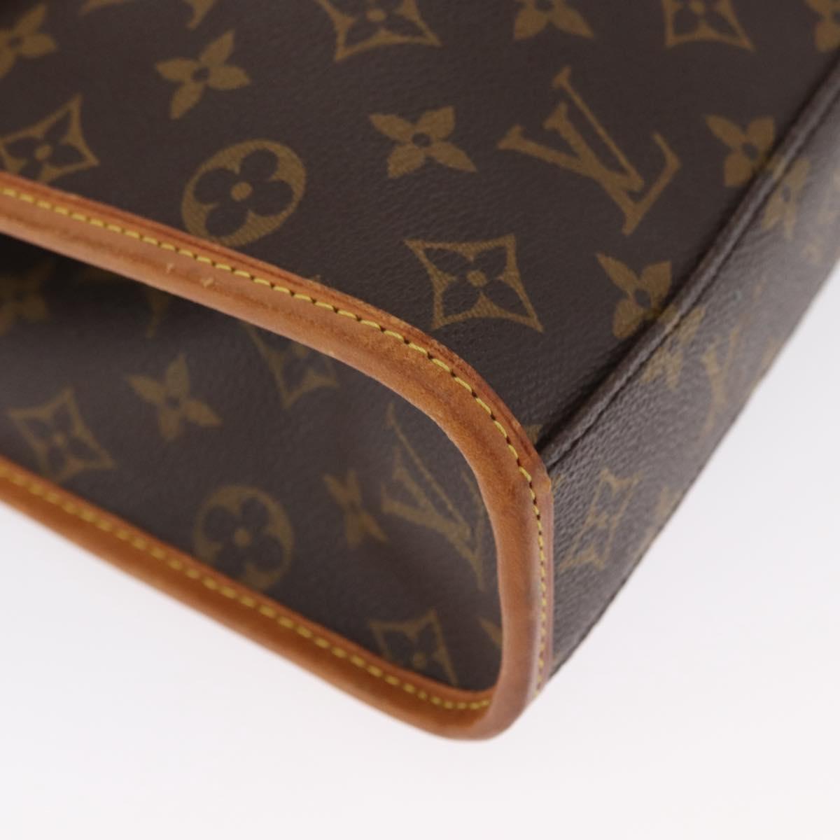 LOUIS VUITTON Monogram Bel Air Hand Bag 2way M51122 LV Auth 165445