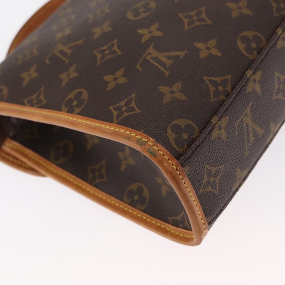 LOUIS VUITTON Monogram Bel Air Hand Bag 2way M51122 LV Auth 165445