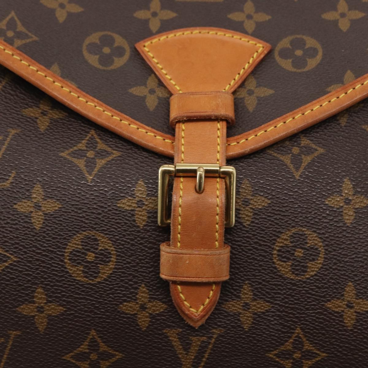 LOUIS VUITTON Monogram Bel Air Hand Bag 2way M51122 LV Auth 165445