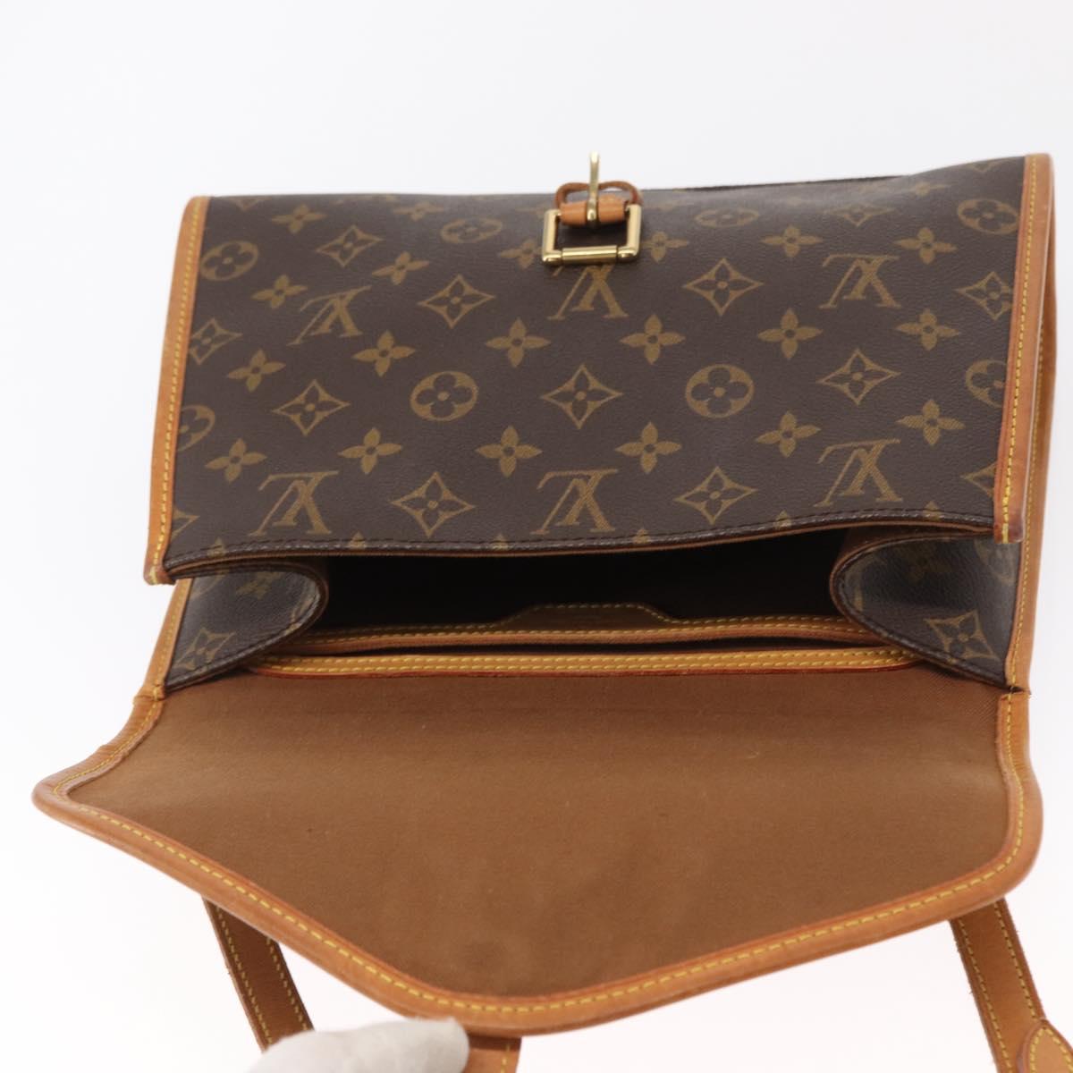 LOUIS VUITTON Monogram Bel Air Hand Bag 2way M51122 LV Auth 165445