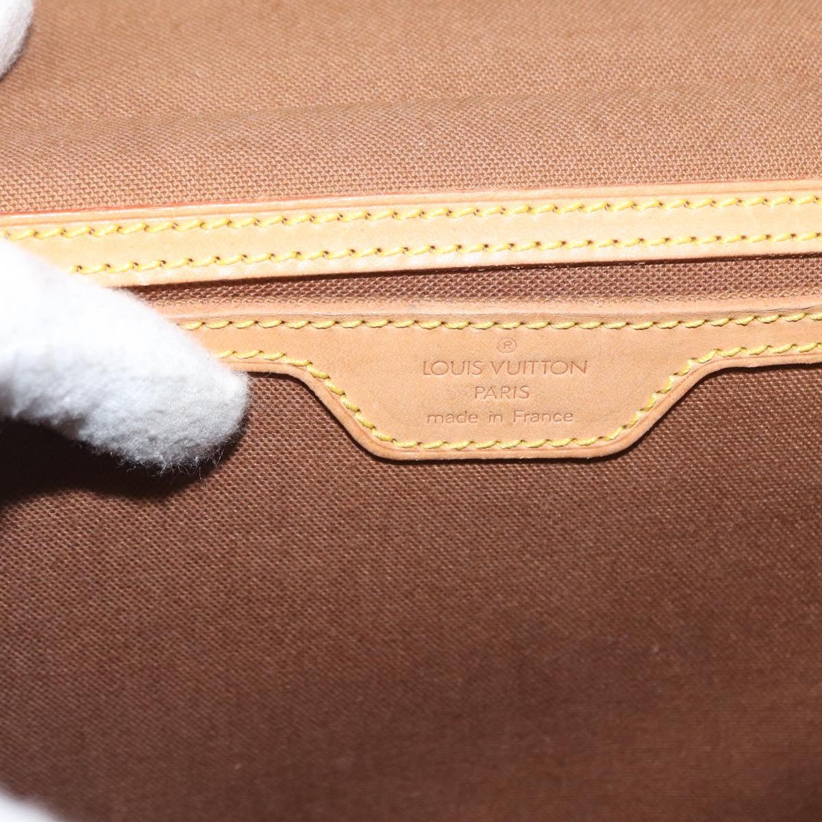 LOUIS VUITTON Monogram Bel Air Hand Bag 2way M51122 LV Auth 165445