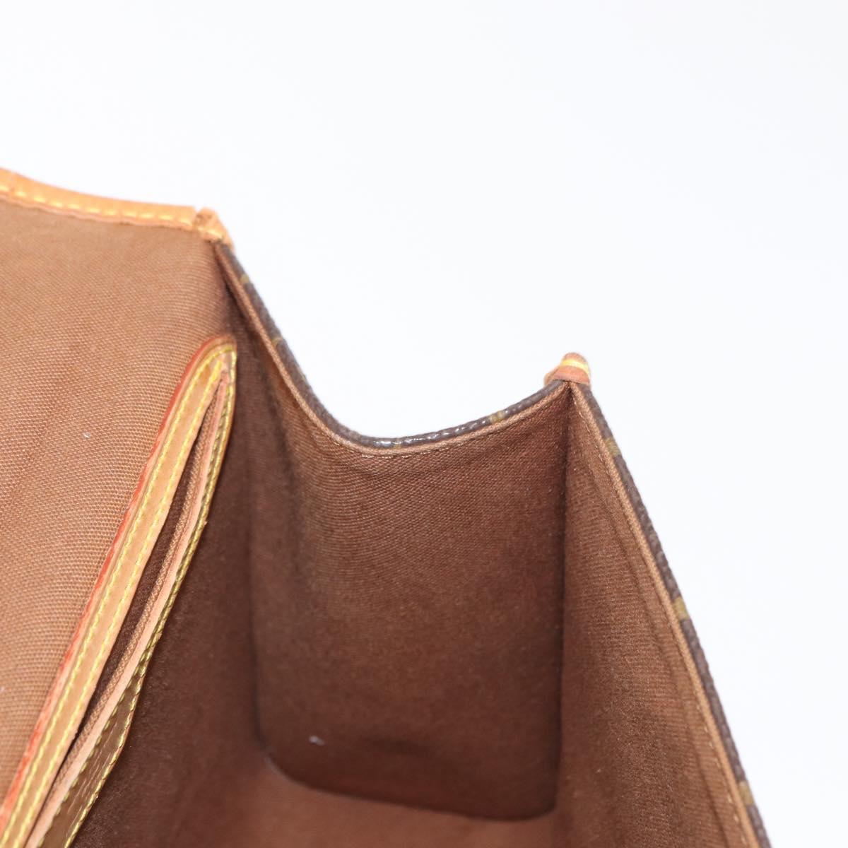 LOUIS VUITTON Monogram Bel Air Hand Bag 2way M51122 LV Auth 165445