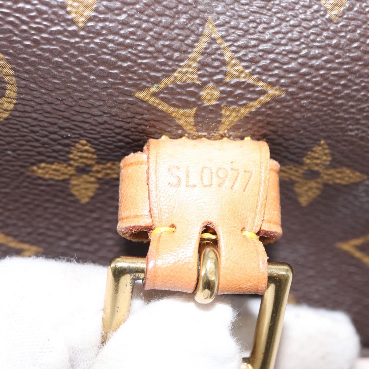 LOUIS VUITTON Monogram Bel Air Hand Bag 2way M51122 LV Auth 165445