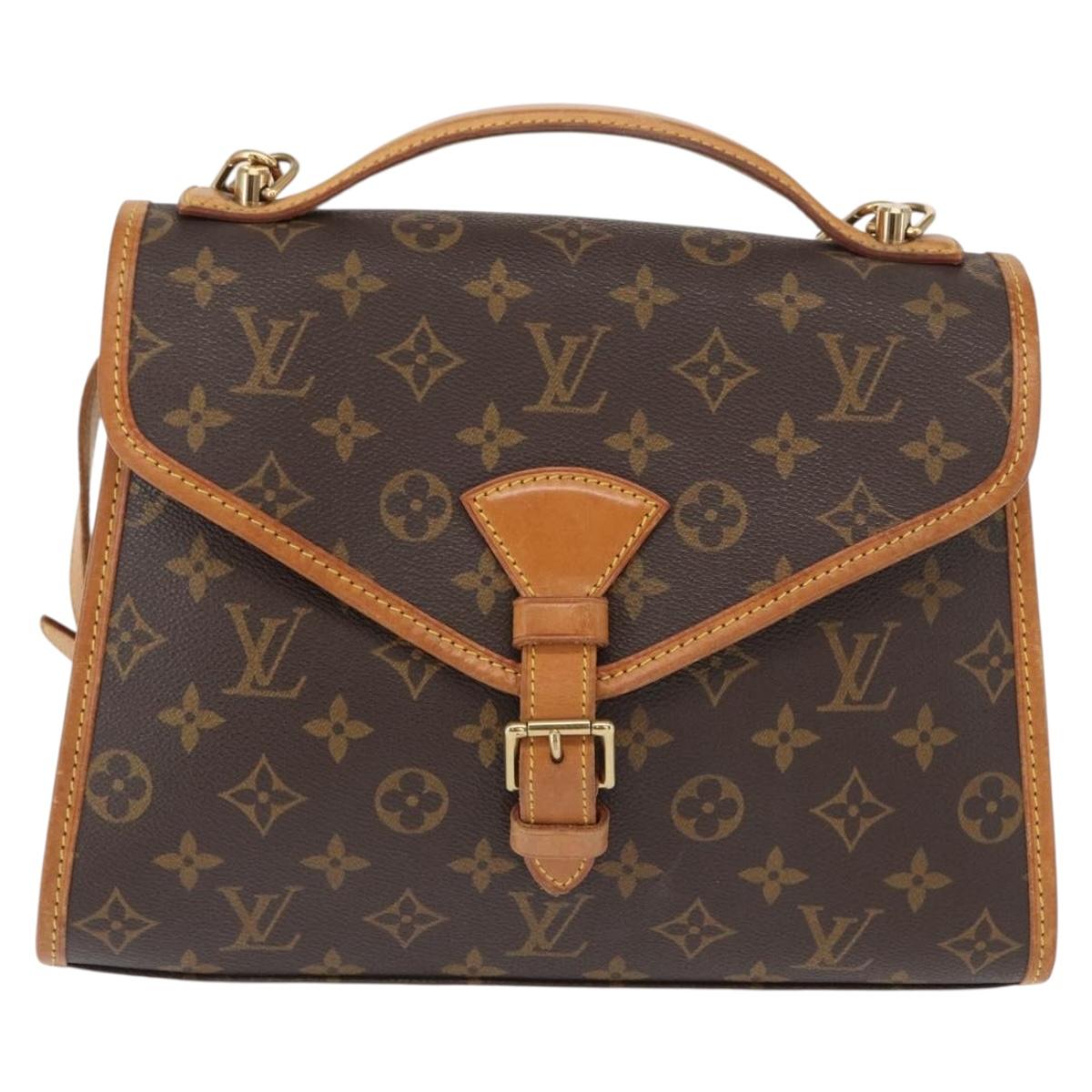 LOUIS VUITTON Monogram Bel Air Hand Bag 2way M51122 LV Auth 165445