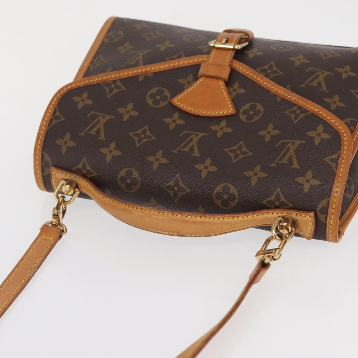 LOUIS VUITTON Monogram Bel Air Hand Bag 2way M51122 LV Auth 165445