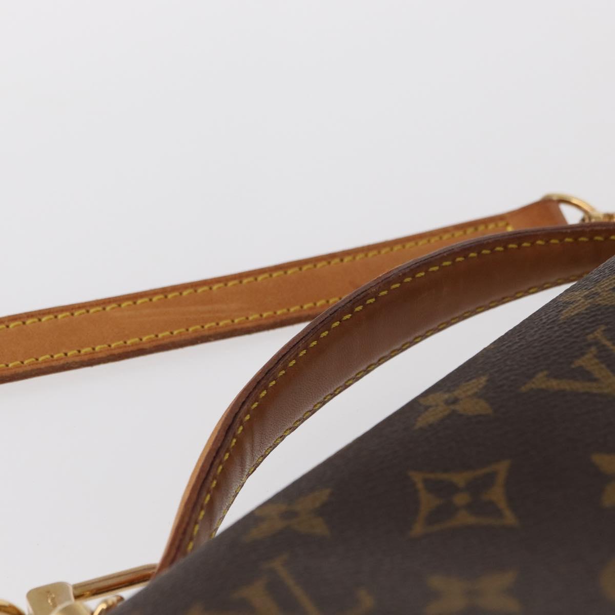 LOUIS VUITTON Monogram Bel Air Hand Bag 2way M51122 LV Auth 165445