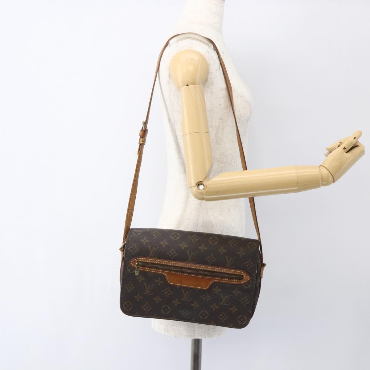 LOUIS VUITTON Monogram Saint Germain Shoulder Bag M51207 LV Auth 165454