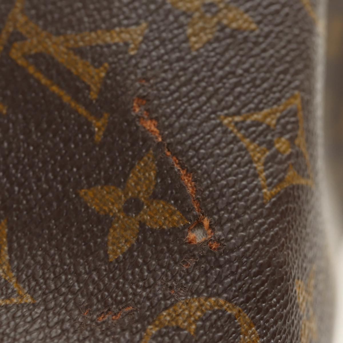 LOUIS VUITTON Monogram Speedy 35 Hand Bag M41524 LV Auth 165455A