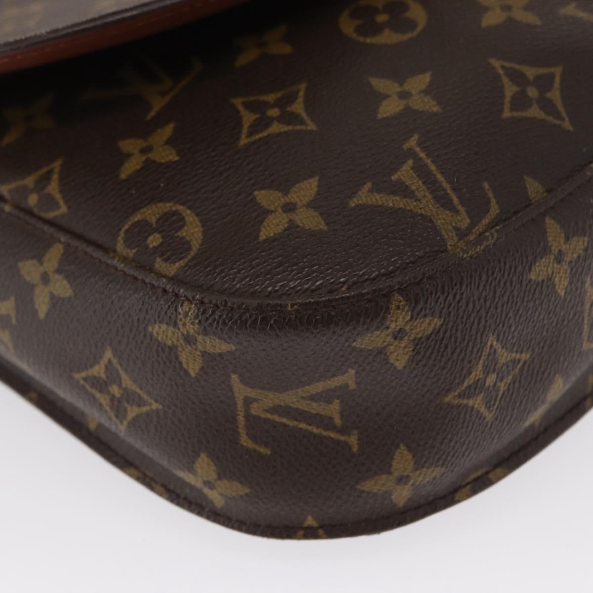 LOUIS VUITTON Monogram Saint Cloud GM Shoulder Bag M51242 LV Auth 165485