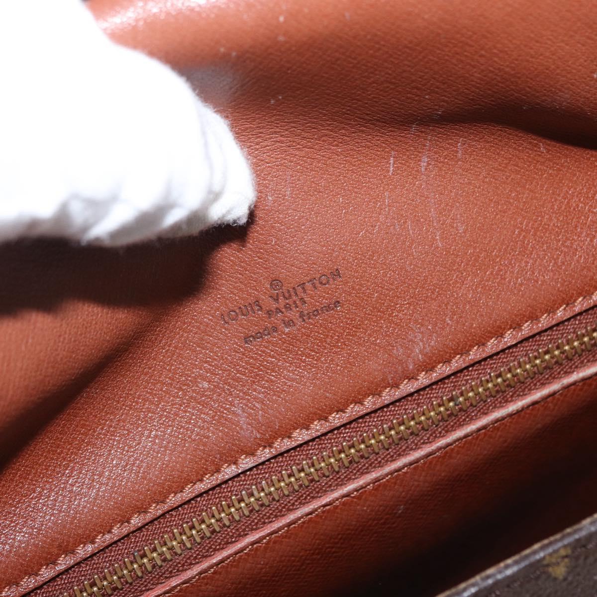 LOUIS VUITTON Monogram Saint Cloud GM Shoulder Bag M51242 LV Auth 165485