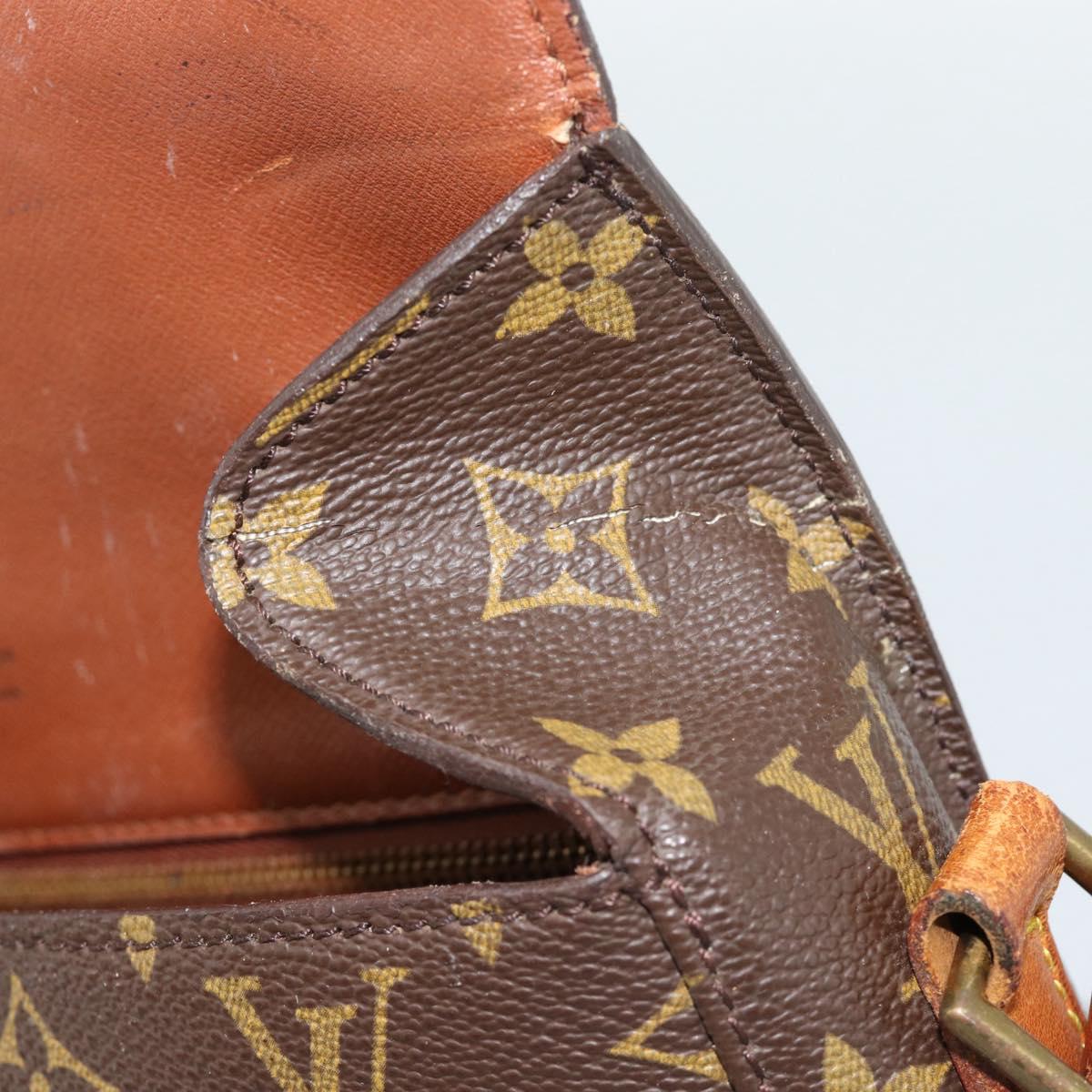 LOUIS VUITTON Monogram Saint Cloud GM Shoulder Bag M51242 LV Auth 165485
