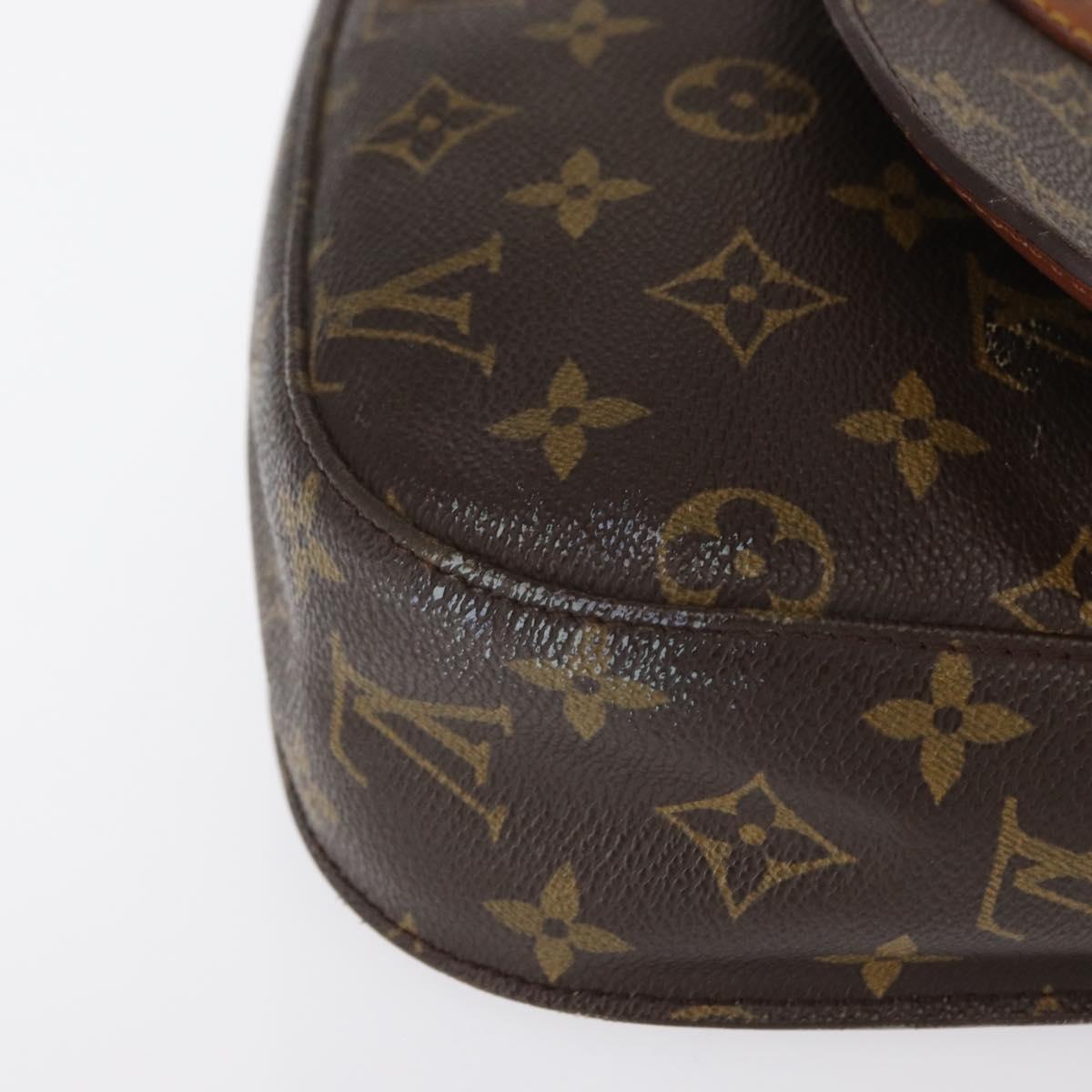 LOUIS VUITTON Monogram Saint Cloud GM Shoulder Bag M51242 LV Auth 165485