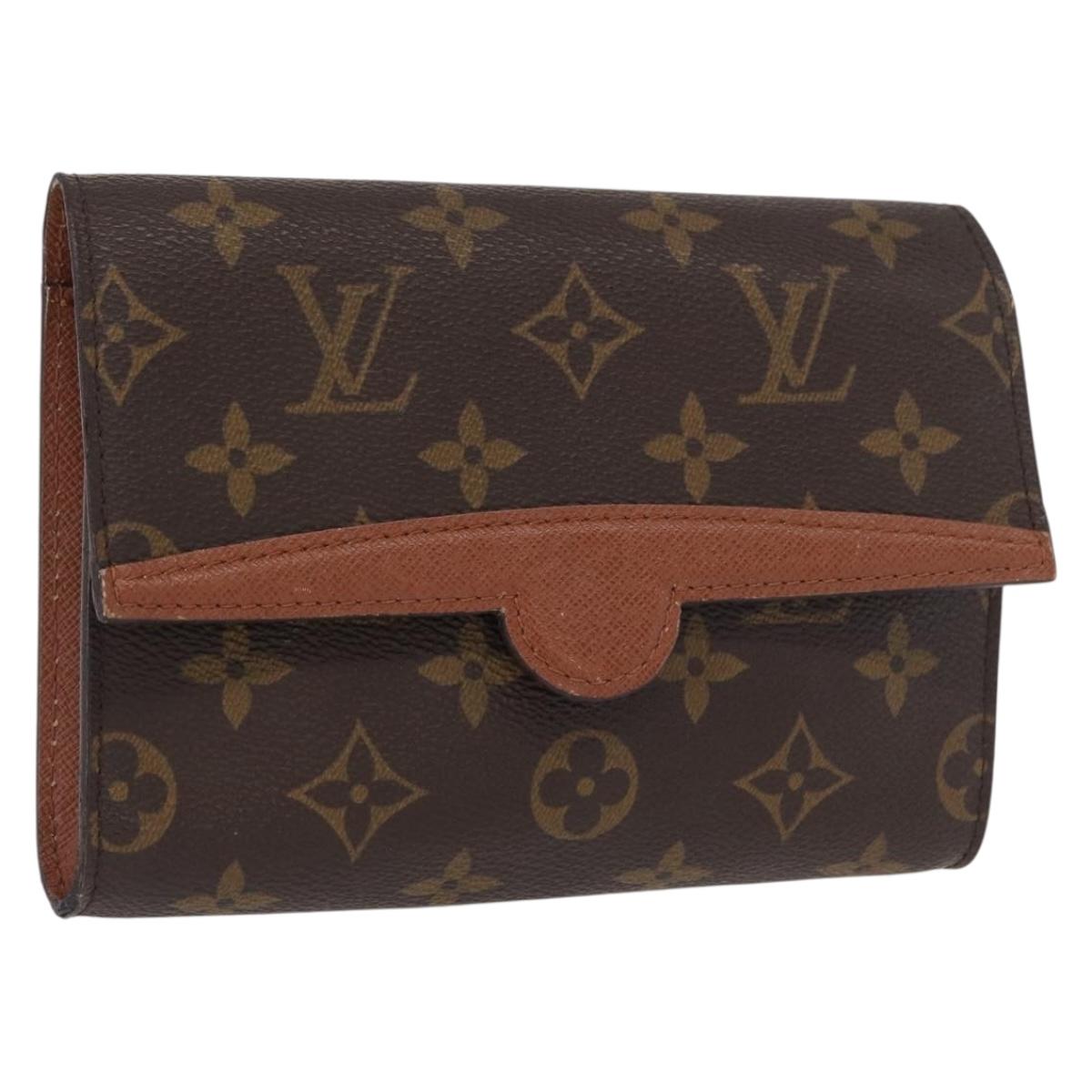 LOUIS VUITTON Monogram Pochette Arush Waist bag M51975 LV Auth 165506