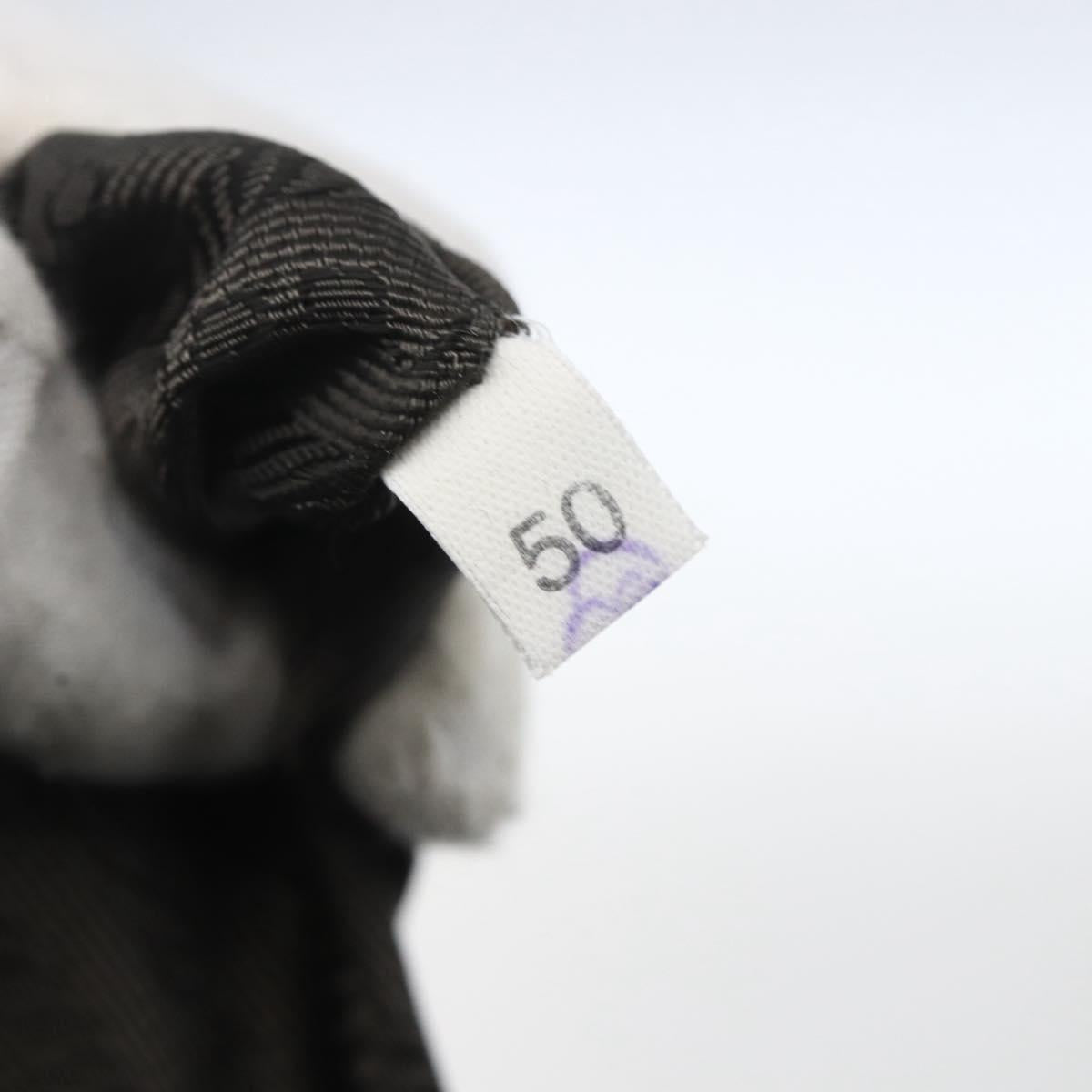 PRADA Shoulder Bag Nylon Khaki Silver Auth 165507