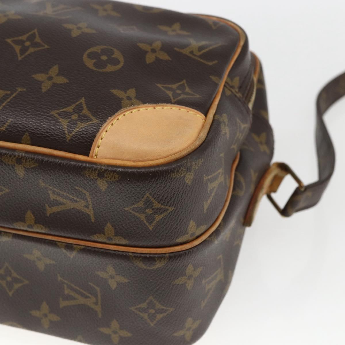 LOUIS VUITTON Monogram Nile Shoulder Bag M45244 LV Auth 165513