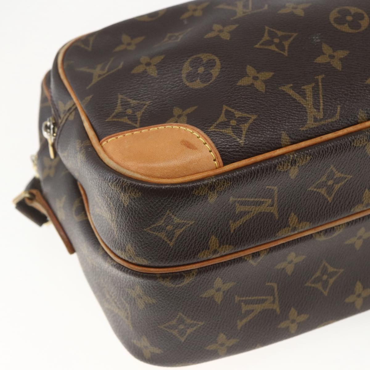 LOUIS VUITTON Monogram Nile Shoulder Bag M45244 LV Auth 165513