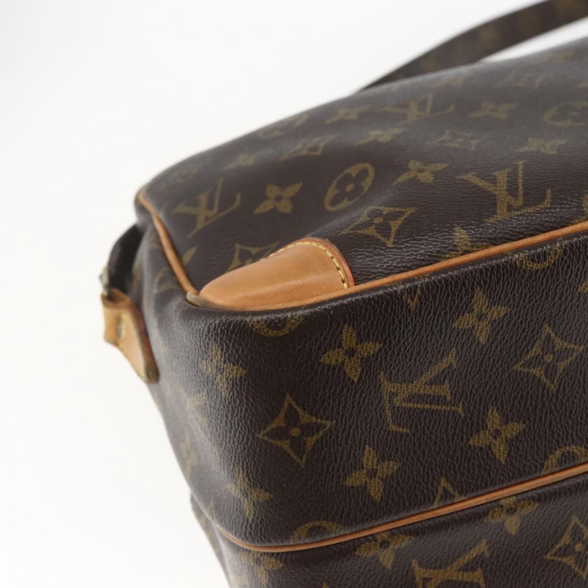 LOUIS VUITTON Monogram Nile Shoulder Bag M45244 LV Auth 165513