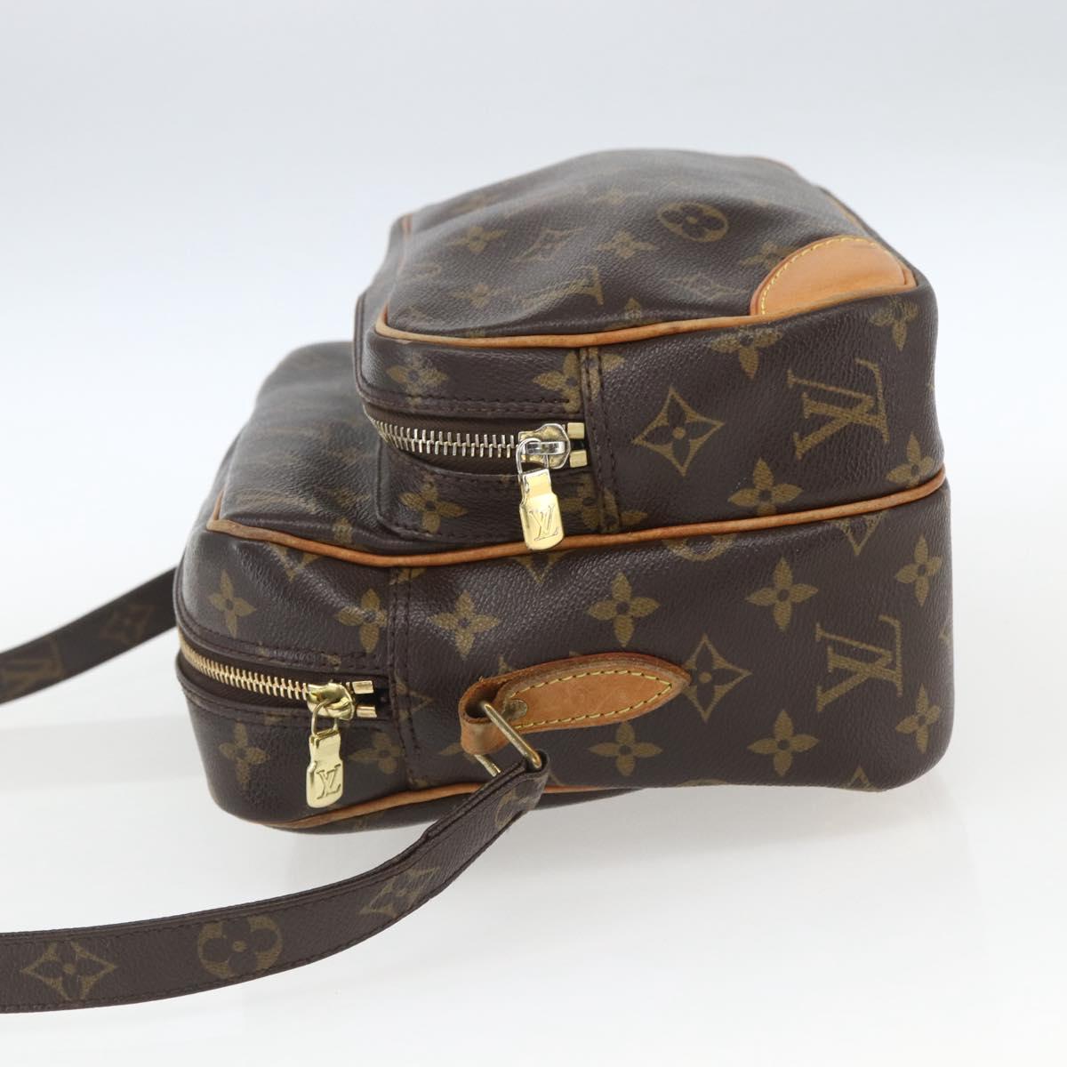 LOUIS VUITTON Monogram Nile Shoulder Bag M45244 LV Auth 165513
